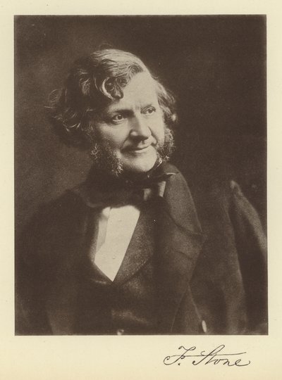 Frank Stone (zdjęcie czarno-białe) autorstwa English Photographer