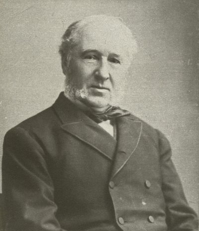 Frederick Greenwood, redaktor Pall Mall Gazette (zdjęcie czarno-białe) autorstwa English Photographer