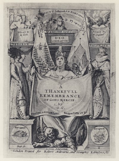G Carleton, A Thankfull Remembrance, R Mylbourn i H Robinson 1624 (zdjęcie czarno-białe) autorstwa English Photographer