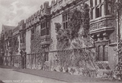 Garden Front St Johns College autorstwa English Photographer