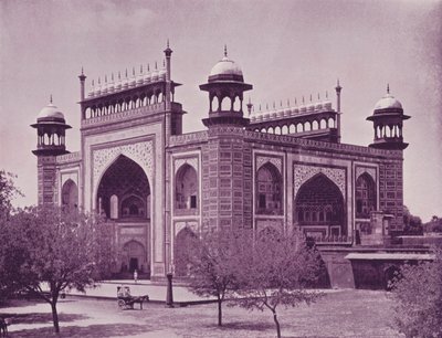 Brama Taj, Agra autorstwa English Photographer