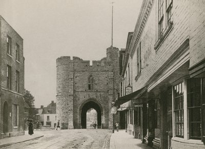 Brama, Canterbury autorstwa English Photographer