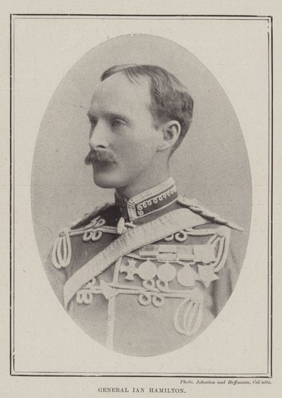 Generał Ian Hamilton autorstwa English Photographer
