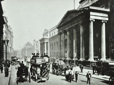Główny Urząd Pocztowy, Saint Martins-le-Grand, City of London, 1890 autorstwa English Photographer