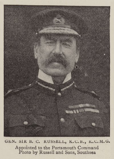 Generał Sir BC Russell, KCB, KCMG autorstwa English Photographer