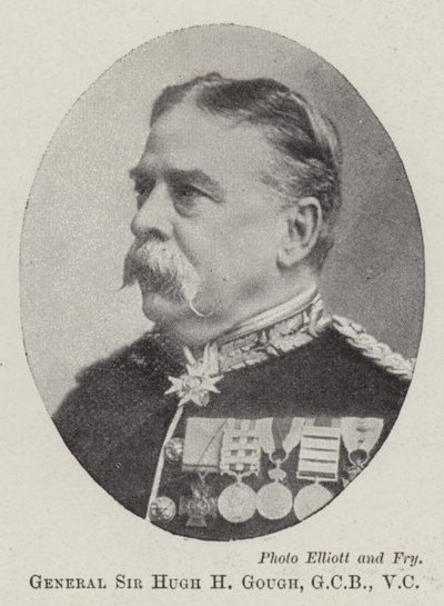 Generał Sir Hugh H Gough, GCB, VC autorstwa English Photographer