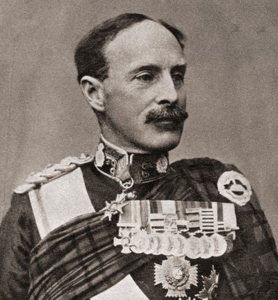 Generał Sir Ian Standish Monteith Hamilton, z The Illustrated War News, 1915 autorstwa English Photographer