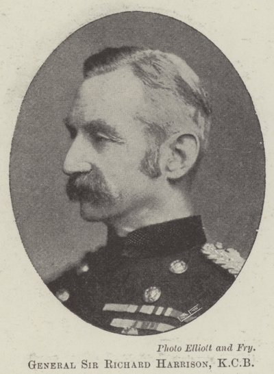 Generał Sir Richard Harrison, KCB autorstwa English Photographer