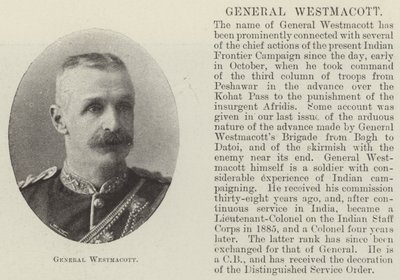 Generał Westmacott autorstwa English Photographer