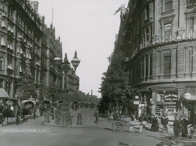 Ogólny widok Northumberland Avenue autorstwa English Photographer