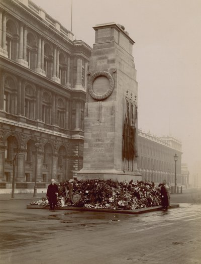 Ogólny widok Cenotaf w Whitehall autorstwa English Photographer