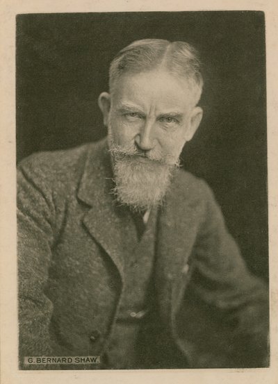 George Bernard Shaw, fotografia autorstwa English Photographer
