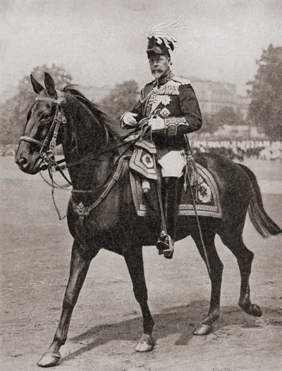 George V, z The Story of Twenty Five Years, wydanej w 1935 r. autorstwa English Photographer