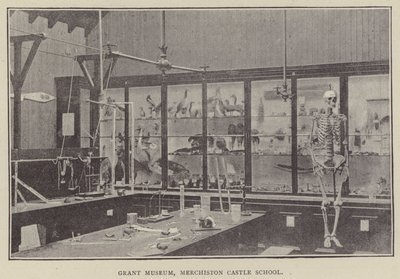 Grant Museum, Merchiston Castle School (grawerunek) autorstwa English Photographer