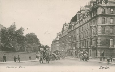 Grosvenor Place, Londyn autorstwa English Photographer