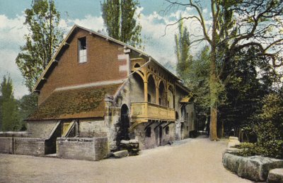 Faceci Cliffe Mill, niedaleko Warwick autorstwa English Photographer