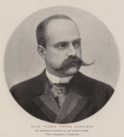 WYSOKI Książę Wiktor Napoleon autorstwa English Photographer