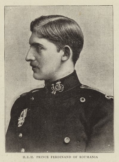 JKW Książę Ferdynand Rumuński autorstwa English Photographer