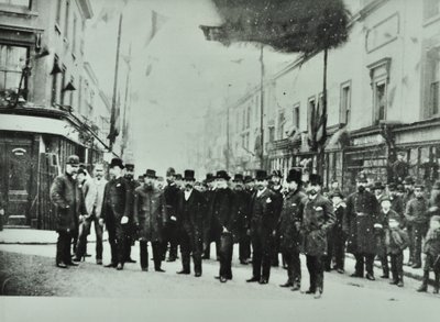 Hare Street: otwarcie promu Woolwich, 1889 autorstwa English Photographer