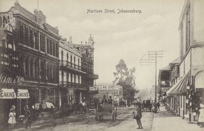 Harrison Street, Johannesburg (zdjęcie czarno-białe) autorstwa English Photographer