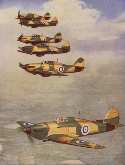 Hawker Hurricane (zdjęcie kolorowe) autorstwa English Photographer