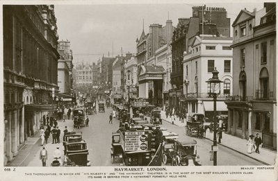 Haymarket, Londyn autorstwa English Photographer