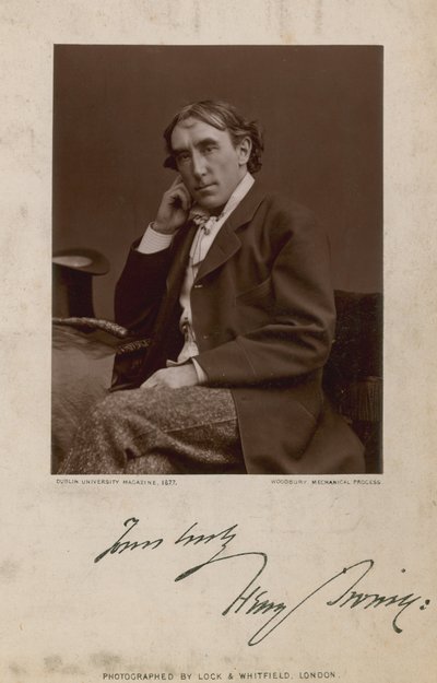 Henry Irving autorstwa English Photographer