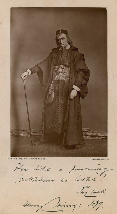 Henry Irving autorstwa English Photographer