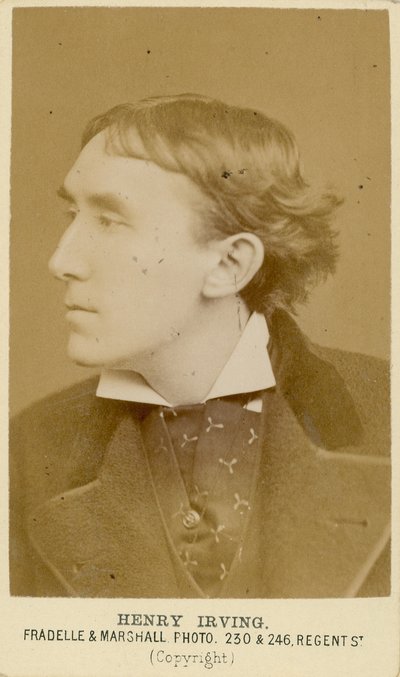 Henry Irving, aktor autorstwa English Photographer