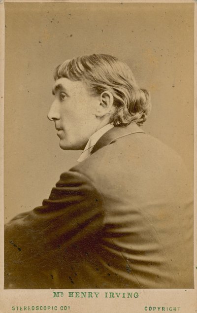 Henry Irving, aktor autorstwa English Photographer