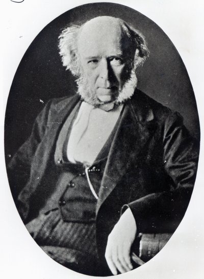 Herbert Spencer (1820-1903) autorstwa English Photographer