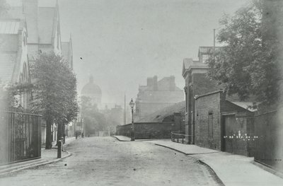 Highgate Archway: podejście zachodnie, 1896 autorstwa English Photographer