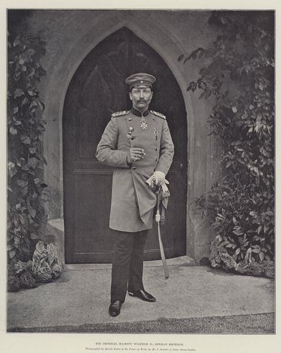 Jego Cesarska Mość Wilhelm II, Cesarz Niemiecki autorstwa English Photographer