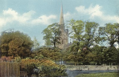 Kościół Świętej Trójcy, Stratford-on-Avon autorstwa English Photographer