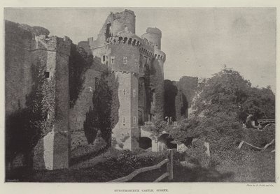 Zamek Herstmonceux, Sussex autorstwa English Photographer
