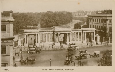 Hyde Park Corner, Londyn autorstwa English Photographer