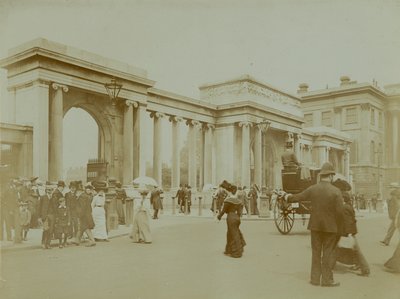 Hyde Park Corner, Londyn autorstwa English Photographer