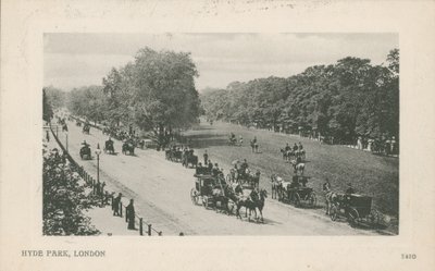 Hyde Park, Londyn autorstwa English Photographer