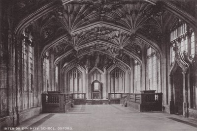 Interior Divinity School, Oksford autorstwa English Photographer