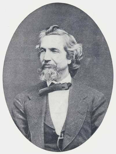 J T Trowbridge (zdjęcie czarno-białe) autorstwa English Photographer