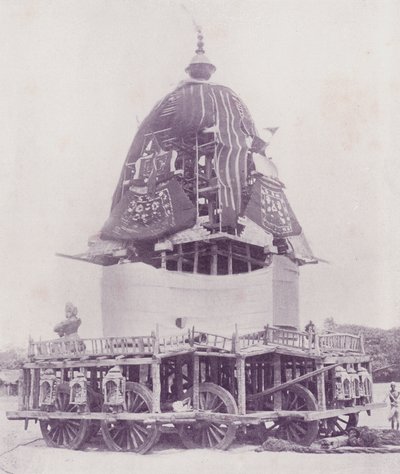 Samochód Jagannatha, Puri autorstwa English Photographer