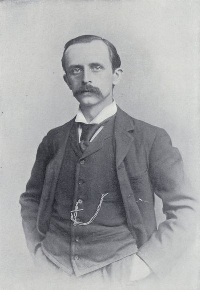 James M. Barrie (zdjęcie czarno-białe) autorstwa English Photographer
