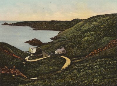 Jersey: Bouley Bay (kolorowe zdjęcie) autorstwa English Photographer