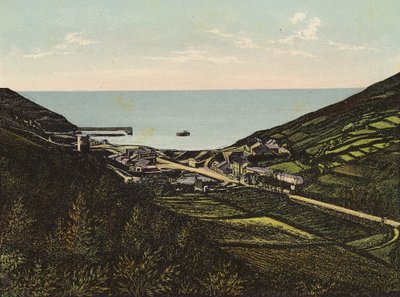 Jersey: Greve de Lecq (kolorowe zdjęcie) autorstwa English Photographer