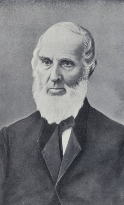 John Greenleaf Whittier (zdjęcie czarno-białe) autorstwa English Photographer