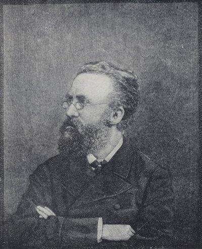 Justin McCarthy, poseł (zdjęcie czarno-białe) autorstwa English Photographer