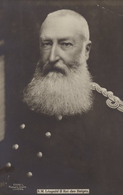 Król Leopold II autorstwa English Photographer