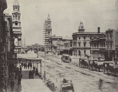 King William Street, Adelajda autorstwa English Photographer