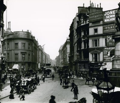 King William Street, Londyn, fotografia autorstwa English Photographer