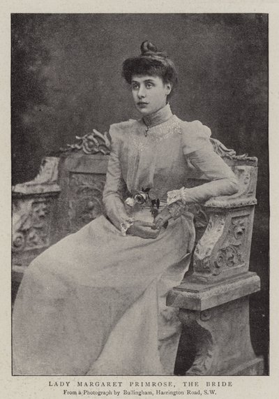 Lady Margaret Primrose, Panna Młoda autorstwa English Photographer